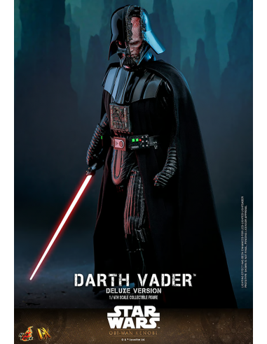 Star Wars Obi-Wan Kenobi Disney + DARTH VADER DELUXE SET DX28 Hot Toys Sideshow