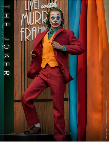 DC Batman Joaquin Phoenix THE JOKER 1/6 Action Figure Hot Toys Sideshow DX42