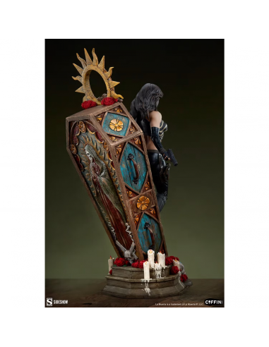 Brian Pulido Maria Diaz LA MUERTA Coffin Comics Premium Format Statue Sideshow