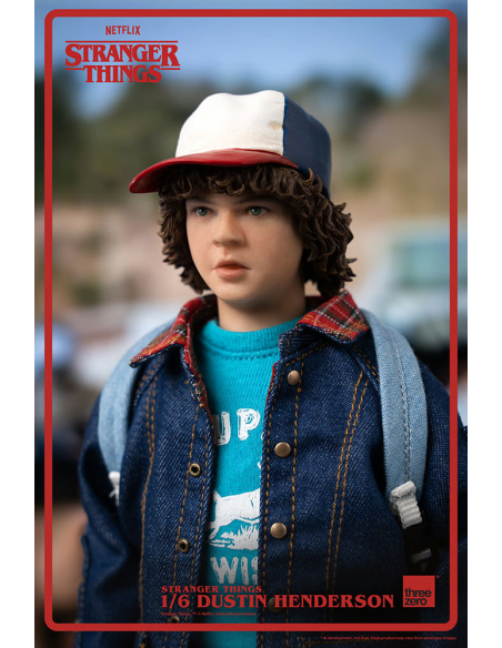 Stranger Things Gaten Matarazzo DUSTIN HENDERSON 1:6 Figure Threezero Sideshow