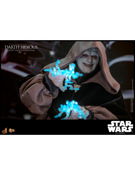 STAR WARS Darth Sidious Imperatore Palpatine 1/6 Figure MMS745 Hot Toys Sideshow