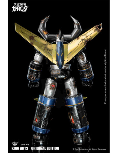 GAIKING ORIGINAL EDITION Black & Gold King Arts Diecast Robot DFS076 BROWN BOX