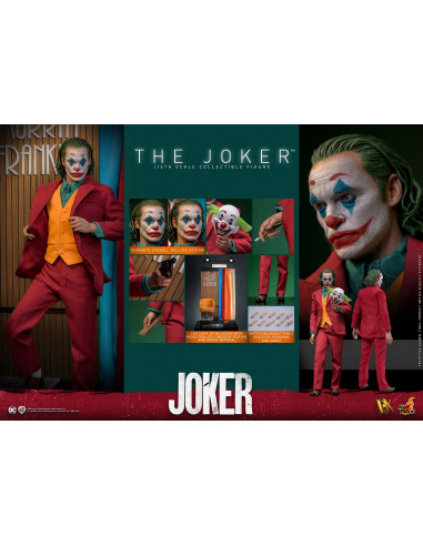 DC Batman Joaquin Phoenix THE JOKER 1/6 Action Figure Hot Toys Sideshow DX42