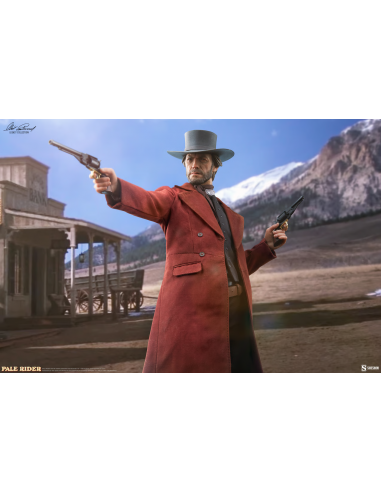 Clint Eastwood Il cavaliere pallido The Preacher 30cm 1/6 Action Figure Sideshow