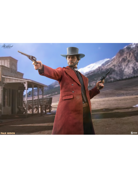 Clint Eastwood Il cavaliere pallido The Preacher 30cm 1/6 Action Figure Sideshow