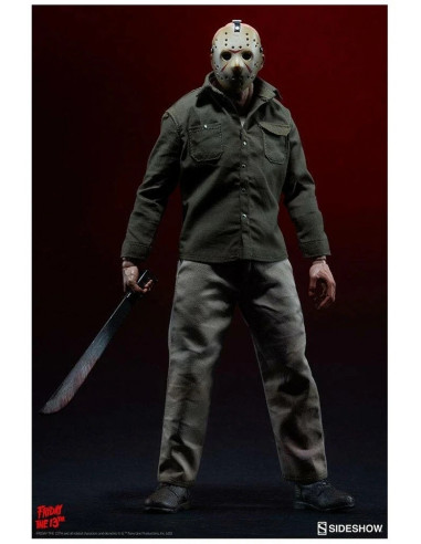 VENERDI' FRIDAY The 13th Part 3 Jason Voorhees 1/6 Action Figure 12" Sideshow