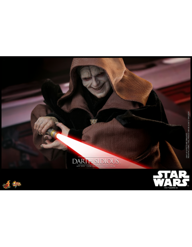 STAR WARS Darth Sidious Imperatore Palpatine 1/6 Figure MMS745 Hot Toys Sideshow