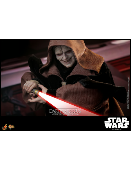 STAR WARS Darth Sidious Imperatore Palpatine 1/6 Figure MMS745 Hot Toys Sideshow
