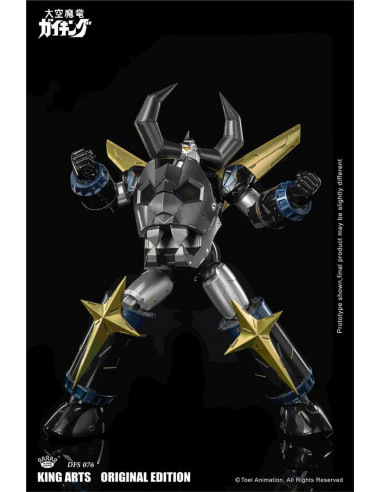 GAIKING ORIGINAL EDITION Black & Gold King Arts Diecast Robot DFS076 BROWN BOX