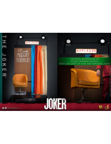 DC Batman Joaquin Phoenix THE JOKER 1/6 Action Figure Hot Toys Sideshow DX42