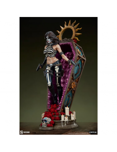 Brian Pulido Maria Diaz LA MUERTA Coffin Comics Premium Format Statue Sideshow