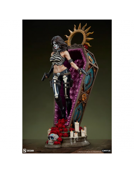 Brian Pulido Maria Diaz LA MUERTA Coffin Comics Premium Format Statue Sideshow