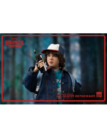 Stranger Things Gaten Matarazzo DUSTIN HENDERSON 1:6 Figure Threezero Sideshow