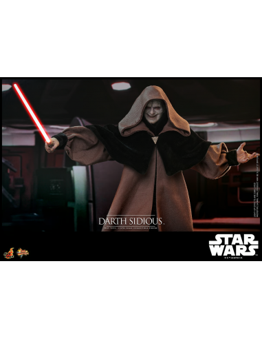STAR WARS Darth Sidious Imperatore Palpatine 1/6 Figure MMS745 Hot Toys Sideshow