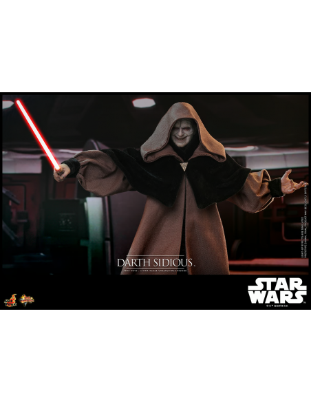 STAR WARS Darth Sidious Imperatore Palpatine 1/6 Figure MMS745 Hot Toys Sideshow