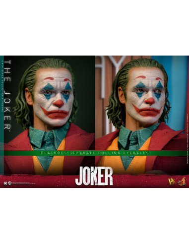 DC Batman Joaquin Phoenix THE JOKER 1/6 Action Figure Hot Toys Sideshow DX42