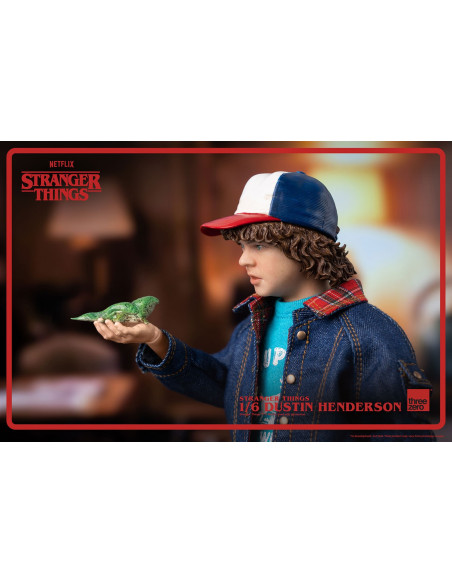 Stranger Things Gaten Matarazzo DUSTIN HENDERSON 1:6 Figure Threezero Sideshow