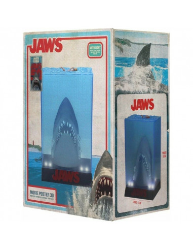 Jaws Lo Squalo Statua movie Locandina 1975 3D 50th anniversary Light Up Ver. SD