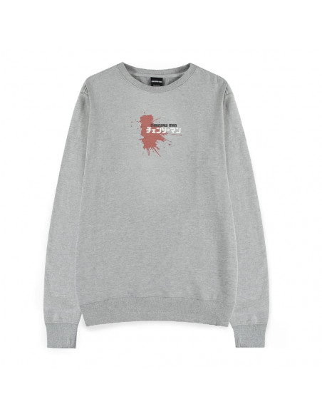 Chainsaw Man Sweater Power Grey Melange Size S