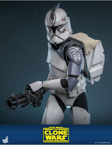 Star Wars The Clone Wars Action Figure 1/6 104th Battalion Wolfpack Clone Trooper Deluxe Version 30 cm