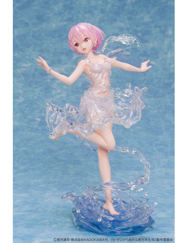 Re:Zero Starting Life in Another World PVC Statue 1/7 Ram Aqua Dress 23 cm
