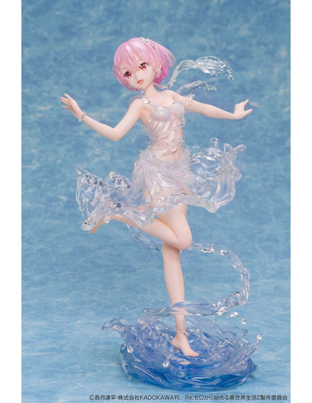 Re:Zero Starting Life in Another World PVC Statue 1/7 Ram Aqua Dress 23 cm