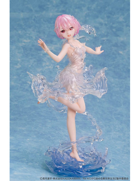 Re:Zero Starting Life in Another World PVC Statue 1/7 Ram Aqua Dress 23 cm