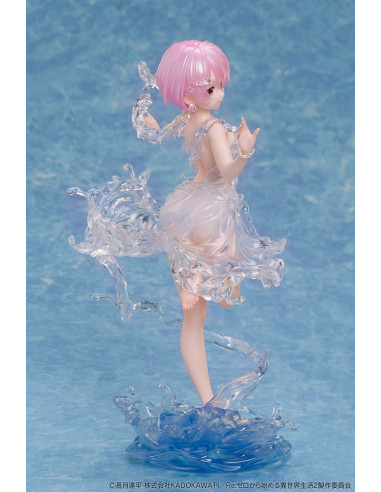 Re:Zero Starting Life in Another World PVC Statue 1/7 Ram Aqua Dress 23 cm