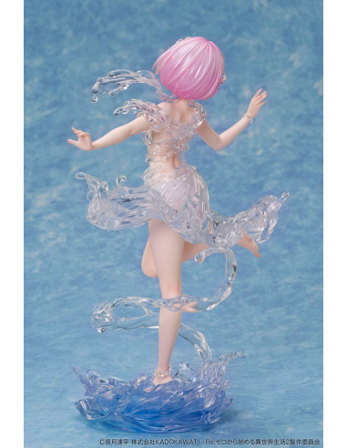 Re:Zero Starting Life in Another World PVC Statue 1/7 Ram Aqua Dress 23 cm