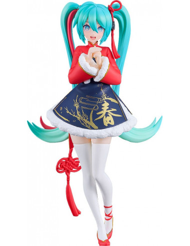 Character Vocal Series 01: Hatsune Miku Pop Up Parade PVC Statue Hatsune Miku: Sourxuan Chinese New Year Ver. 17 cm