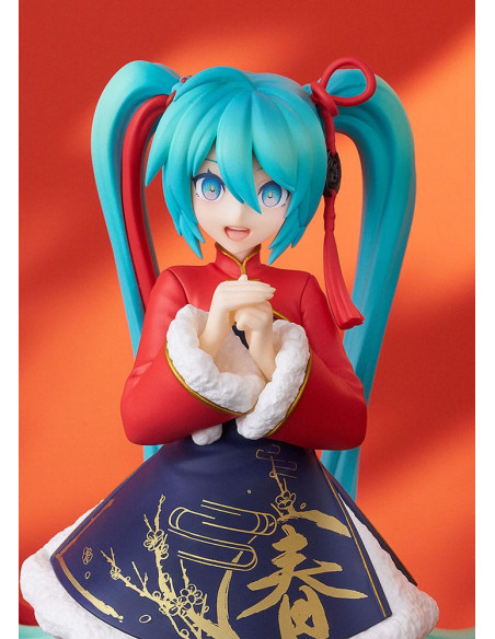 Character Vocal Series 01: Hatsune Miku Pop Up Parade PVC Statue Hatsune Miku: Sourxuan Chinese New Year Ver. 17 cm