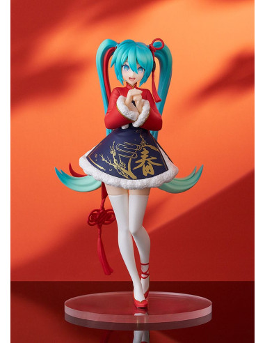 Character Vocal Series 01: Hatsune Miku Pop Up Parade PVC Statue Hatsune Miku: Sourxuan Chinese New Year Ver. 17 cm