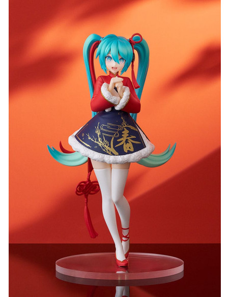 Character Vocal Series 01: Hatsune Miku Pop Up Parade PVC Statue Hatsune Miku: Sourxuan Chinese New Year Ver. 17 cm