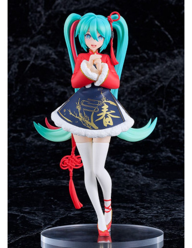 Character Vocal Series 01: Hatsune Miku Pop Up Parade PVC Statue Hatsune Miku: Sourxuan Chinese New Year Ver. 17 cm