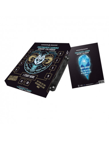 Dungeons and Dragons Advent Calendar Frostmaiden's Aurora Holiday