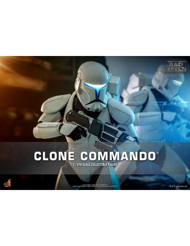 Star Wars: The Bad Batch Action Figure 1/6 Clone Commando 30 cm