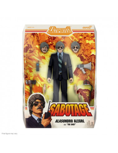 Beastie Boys Ultimates Action Figure Wave 1 Alasondro Alegre as  'The Chief' 18 cm