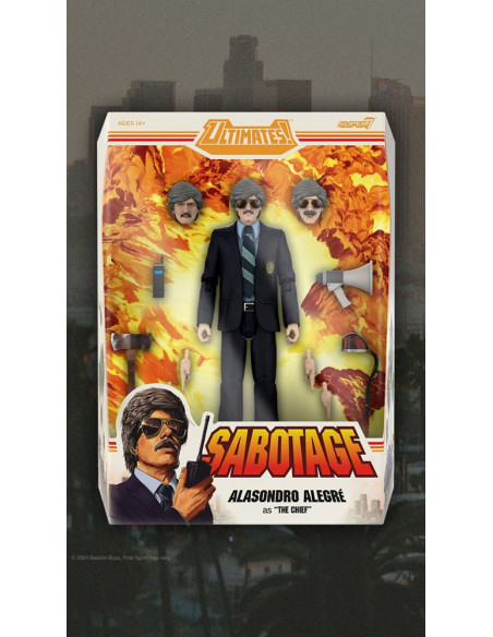 Beastie Boys Ultimates Action Figure Wave 1 Alasondro Alegre as  'The Chief' 18 cm