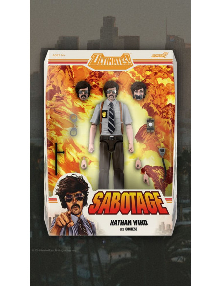 Beastie Boys Ultimates Action Figure Wave 1 Nathan Wind as  'Cochese' 18 cm