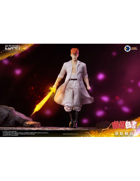 Yu Yu Hakusho Action Figure 1/6 Kazuma Kuwabara (Luxury Version) 30 cm