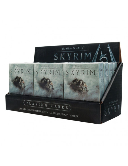 Elder Scrolls Skyrim Playing Cards Display (12)
