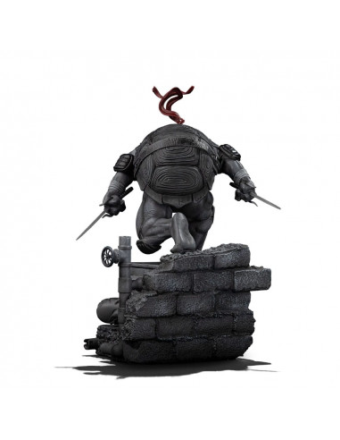 Teenage Mutant Ninja Turtles Art Scale Statue 1/10 Raphael Black and White Variant 26 cm heo exclusive