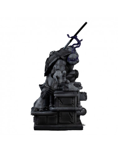 Teenage Mutant Ninja Turtles Art Scale Statue 1/10 Donatello Black and White Variant 26 cm heo exclusive