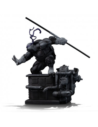 Teenage Mutant Ninja Turtles Art Scale Statue 1/10 Donatello Black and White Variant 26 cm heo exclusive