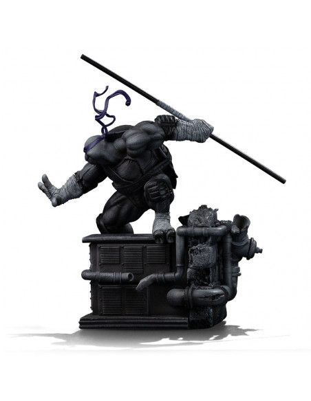 Teenage Mutant Ninja Turtles Art Scale Statue 1/10 Donatello Black and White Variant 26 cm heo exclusive