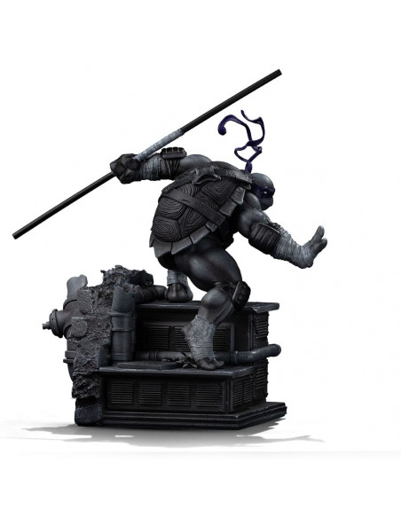 Teenage Mutant Ninja Turtles Art Scale Statue 1/10 Donatello Black and White Variant 26 cm heo exclusive