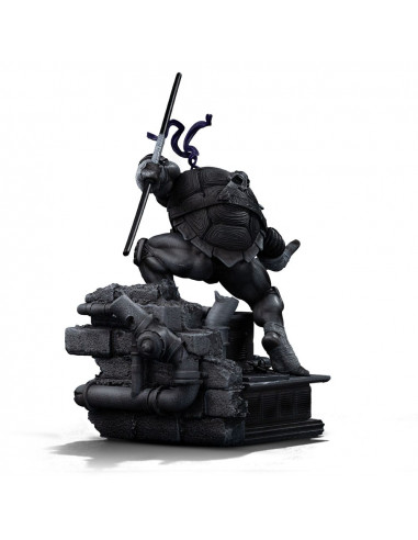 Teenage Mutant Ninja Turtles Art Scale Statue 1/10 Donatello Black and White Variant 26 cm heo exclusive