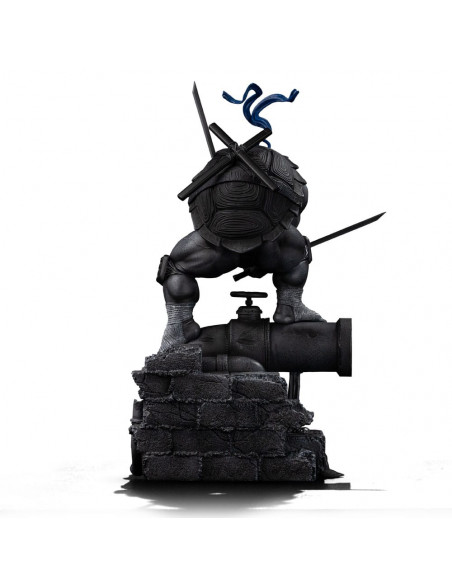 Teenage Mutant Ninja Turtles Art Scale Statue 1/10 Leonardo Black and White Variant 26 cm heo exclusive