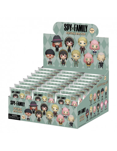 Spy x Family 3D Foam Bag Clips Series 1 Display (24)