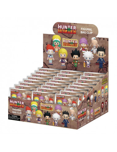 Hunter x Hunter 3D Foam Bag Clips Series 1 Display (24)